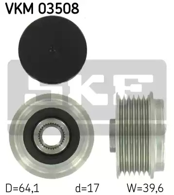 Механизм свободного хода SKF VKM 03508 (VKN 350)